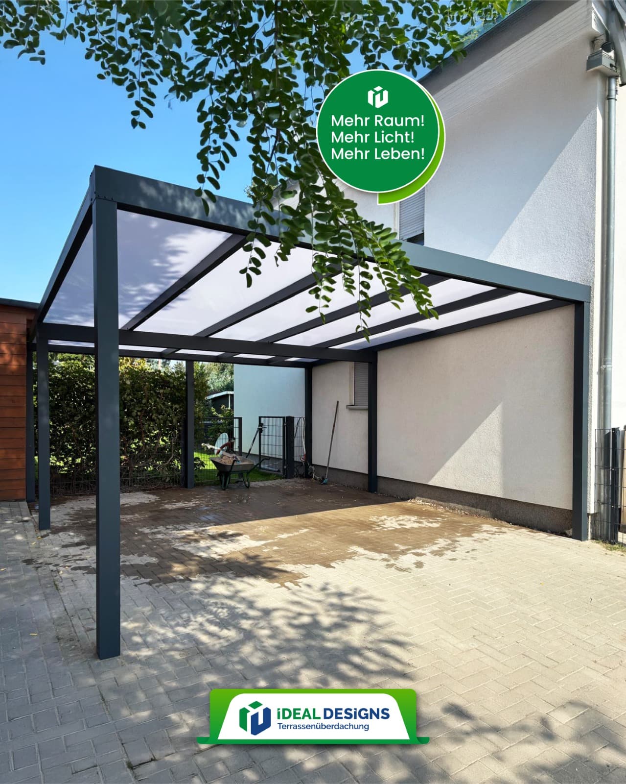 Ideal Designs Referenz Projekt - Carport 1