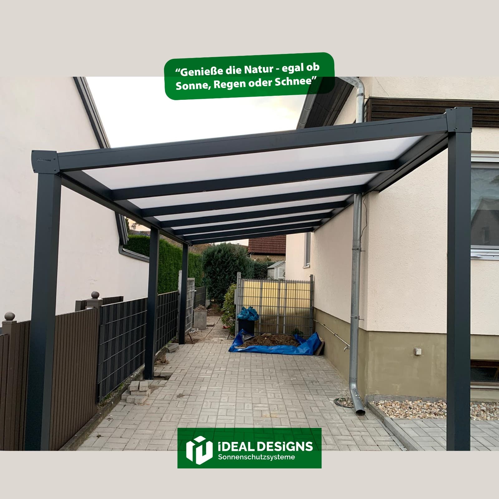 Ideal Designs Referenz Projekt - Carport 2