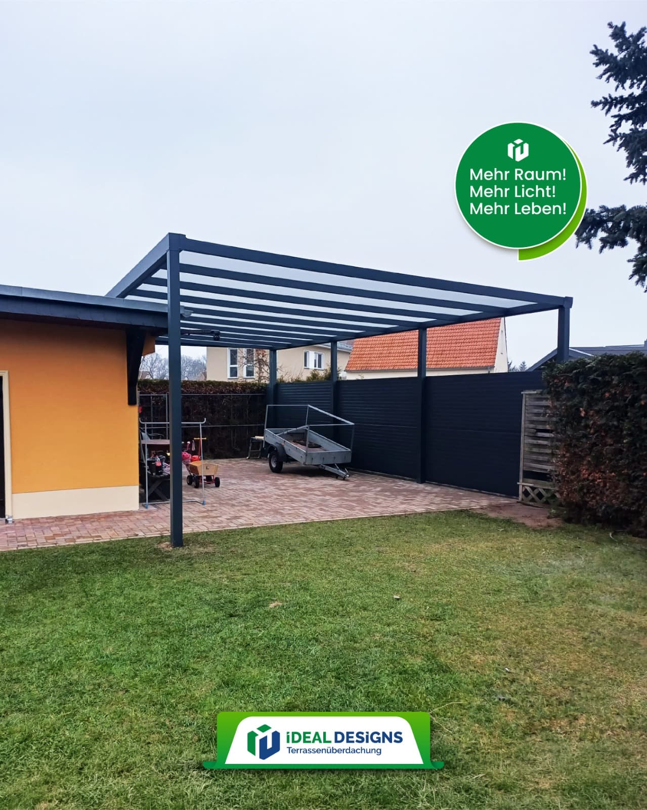 Ideal Designs Referenz Projekt - Carport 3