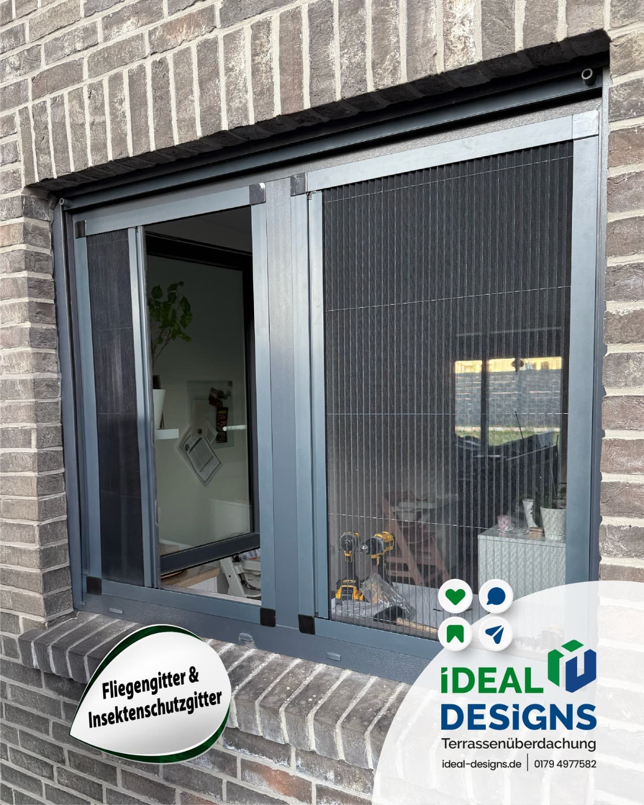 Ideal Designs Referenz Projekt - Fliegengitter 1