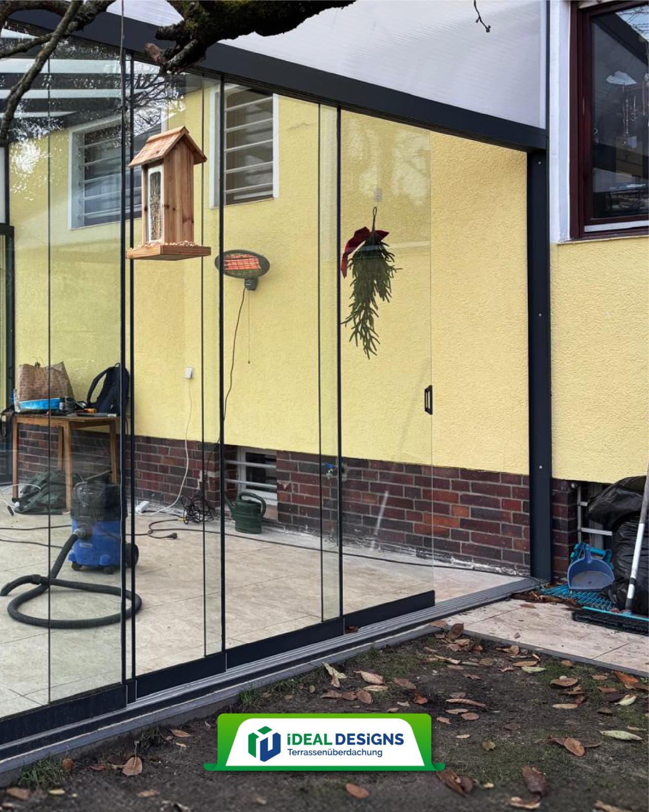 Ideal Designs Referenz Projekt - Glasschiebeturen 7