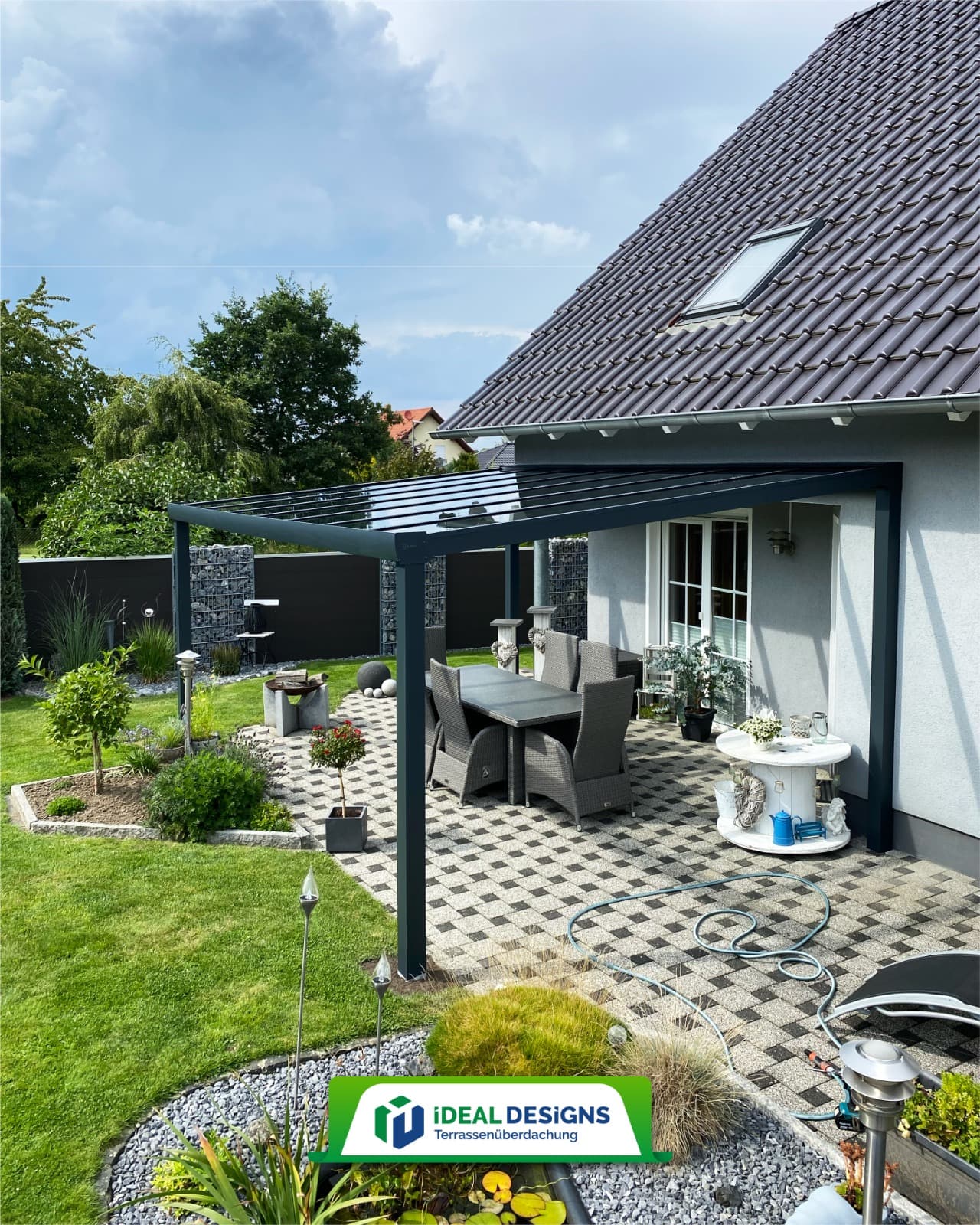 Ideal Designs Referenz Projekt - Terrassenuberdachungen 1