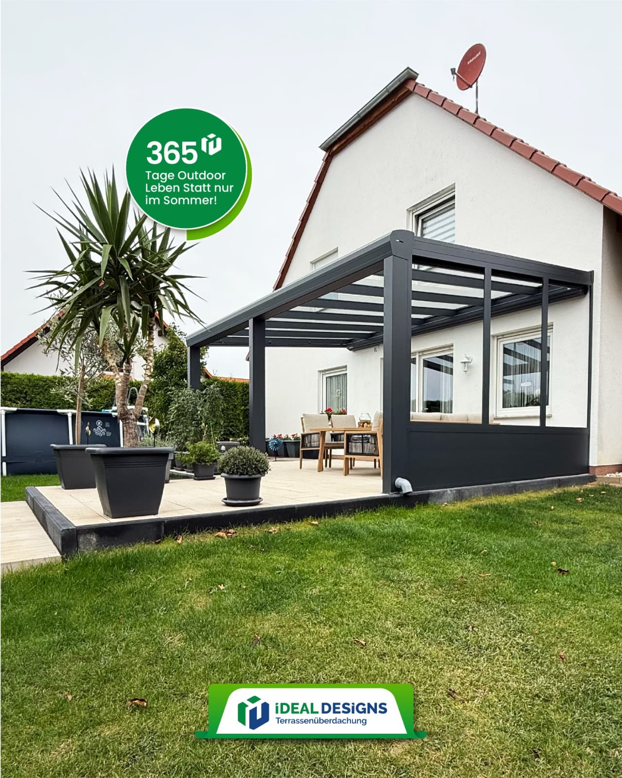 Ideal Designs Referenz Projekt - Terrassenuberdachungen 5
