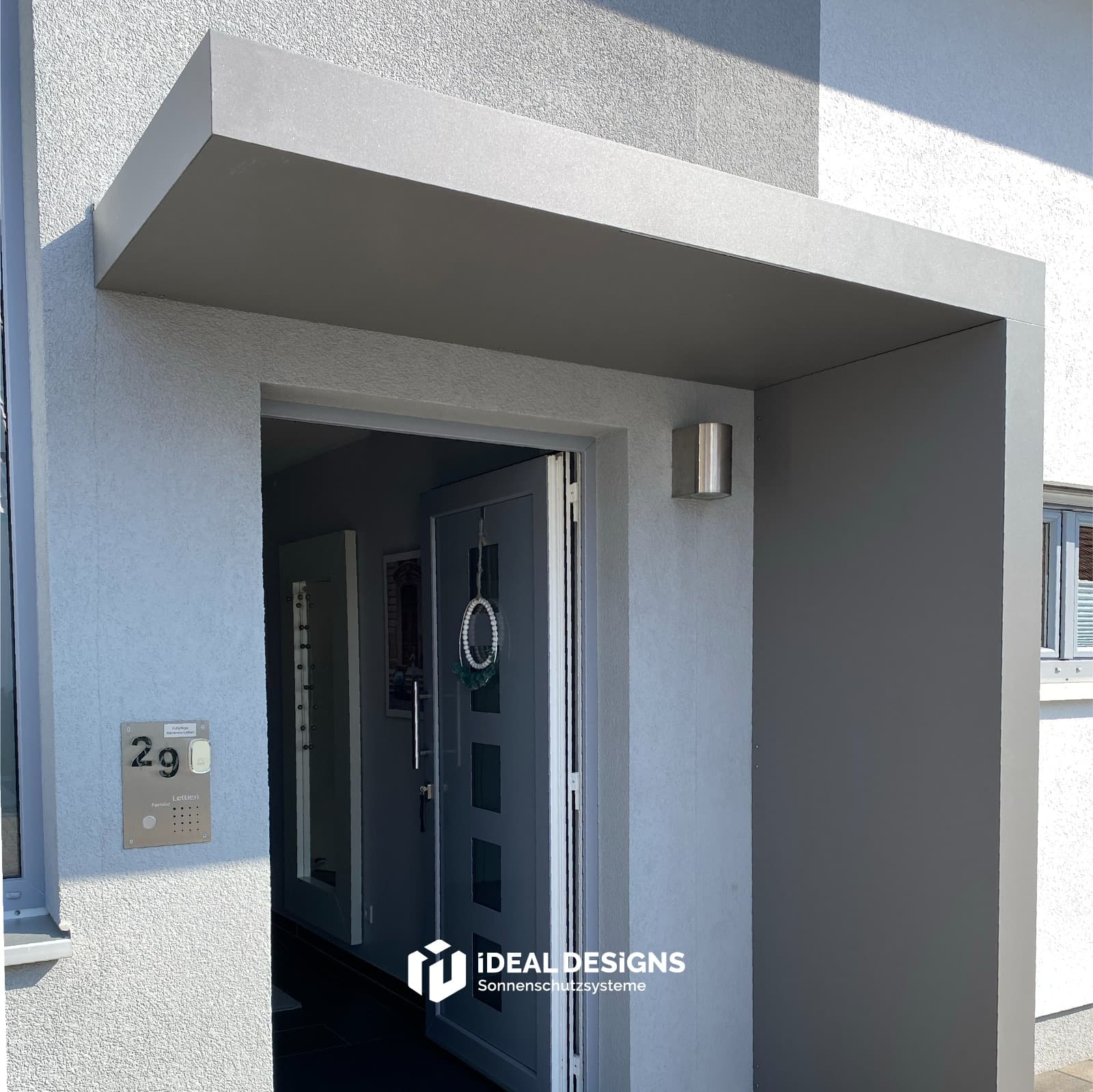 Ideal Designs Referenz Projekt - Vordach 2