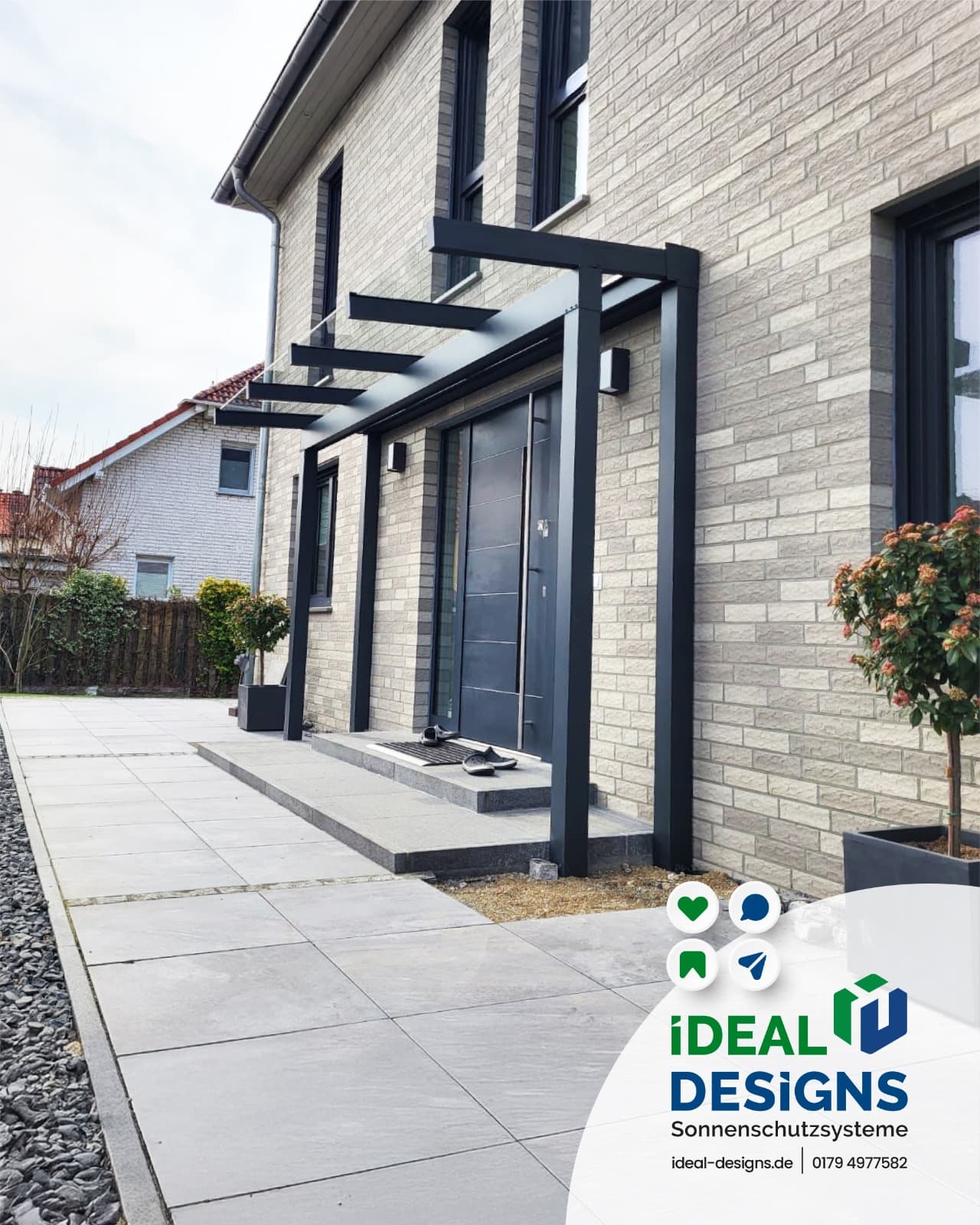 Ideal Designs Referenz Projekt - Vordach 5