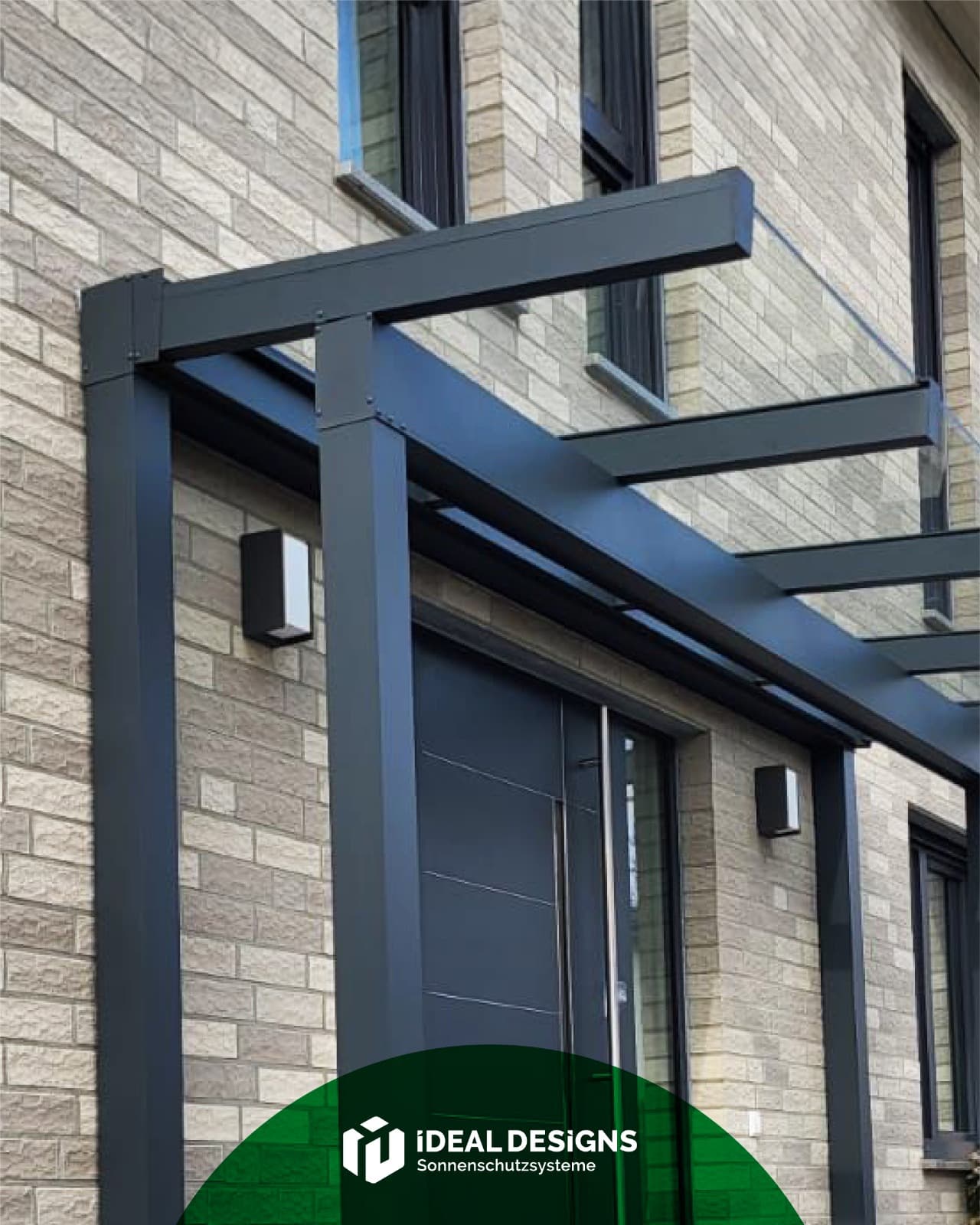 Ideal Designs Referenz Projekt - Vordach 6