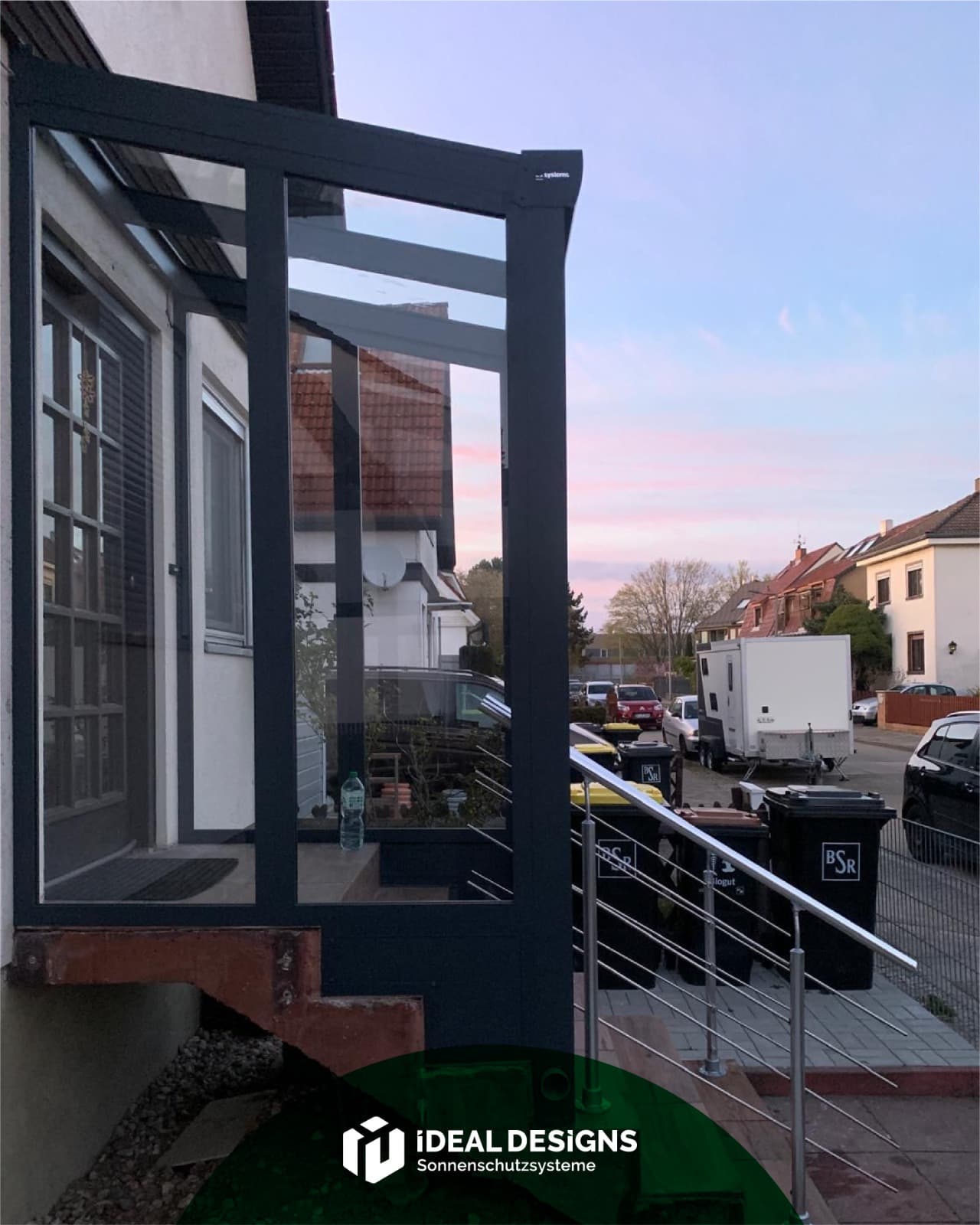 Ideal Designs Referenz Projekt - Vordach 8