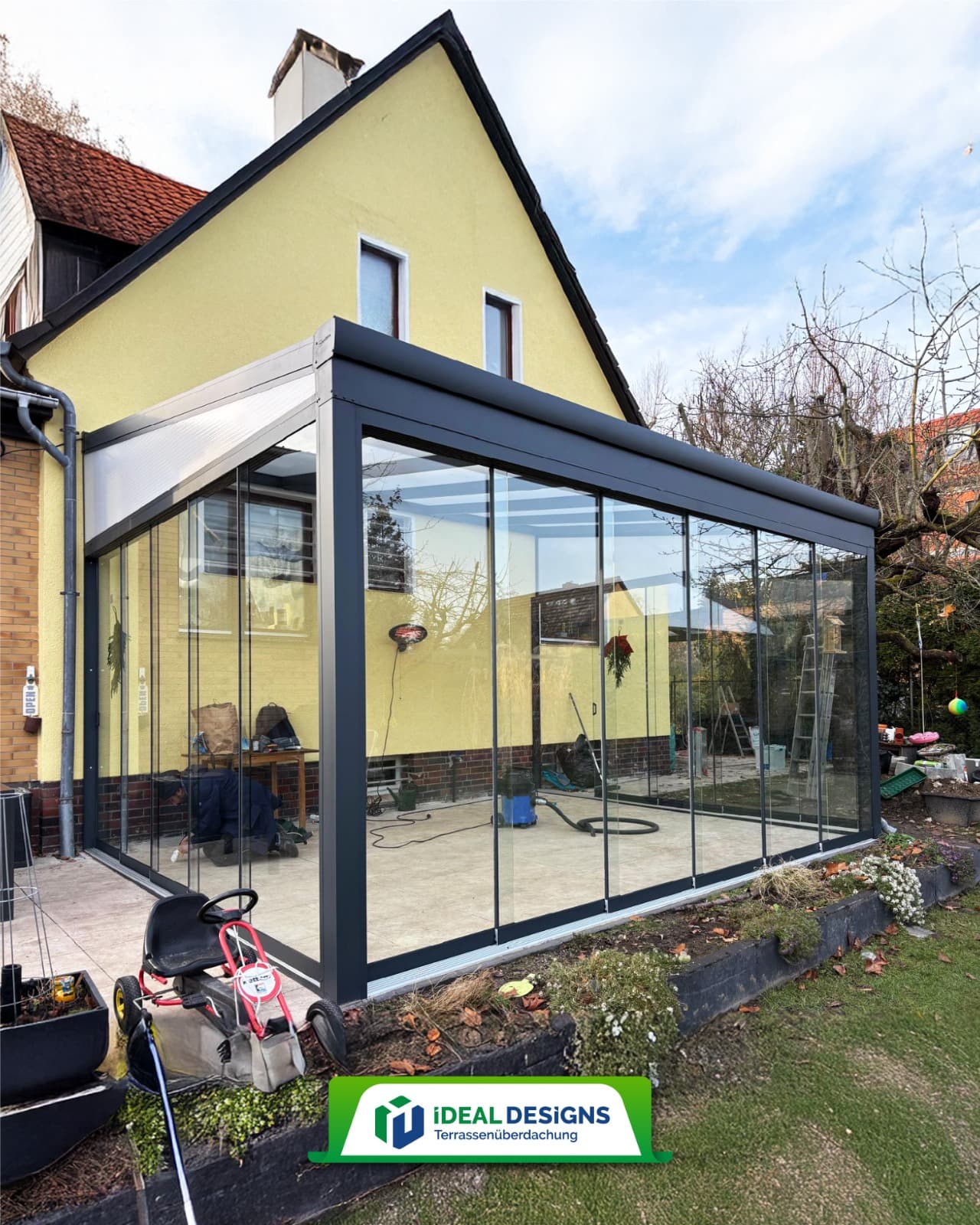 Ideal Designs Referenz Projekt - Wintergarten 1