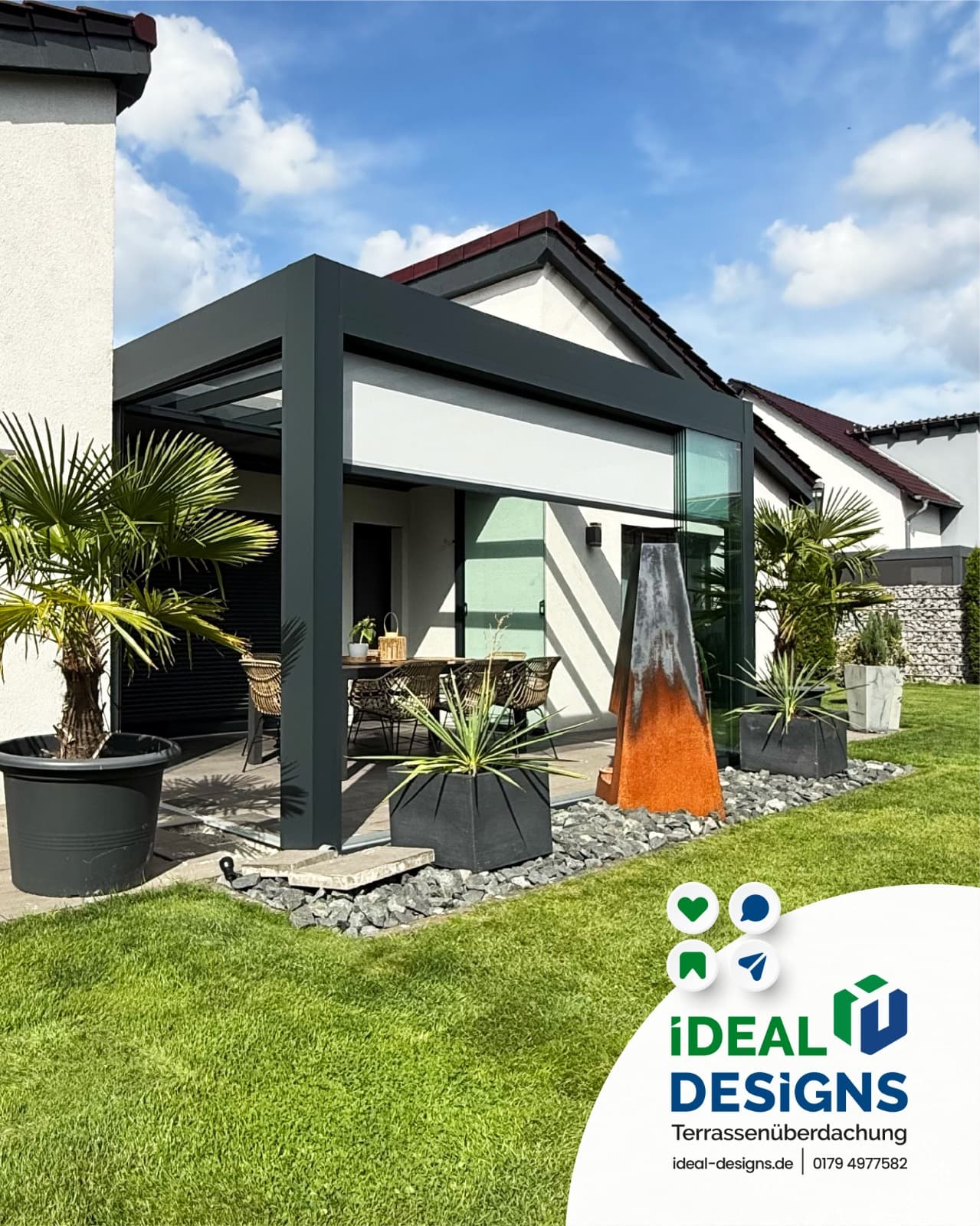 Ideal Designs Referenz Projekt - Wintergarten 3