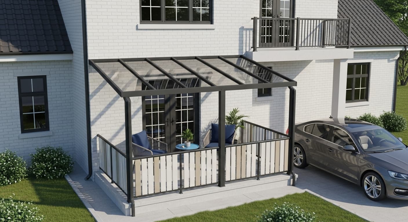 Alu Balkonüberdachungen – Moderne Designs & Nachhaltige 