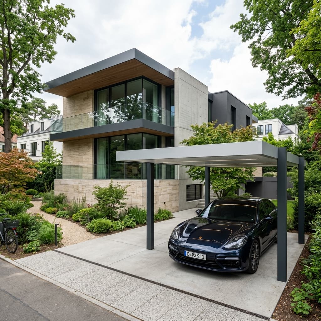 Aluminium-Carport in Berlin: Die clevere Alternative zur kla